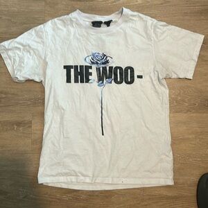 Vlone x pops smoke tee shirt